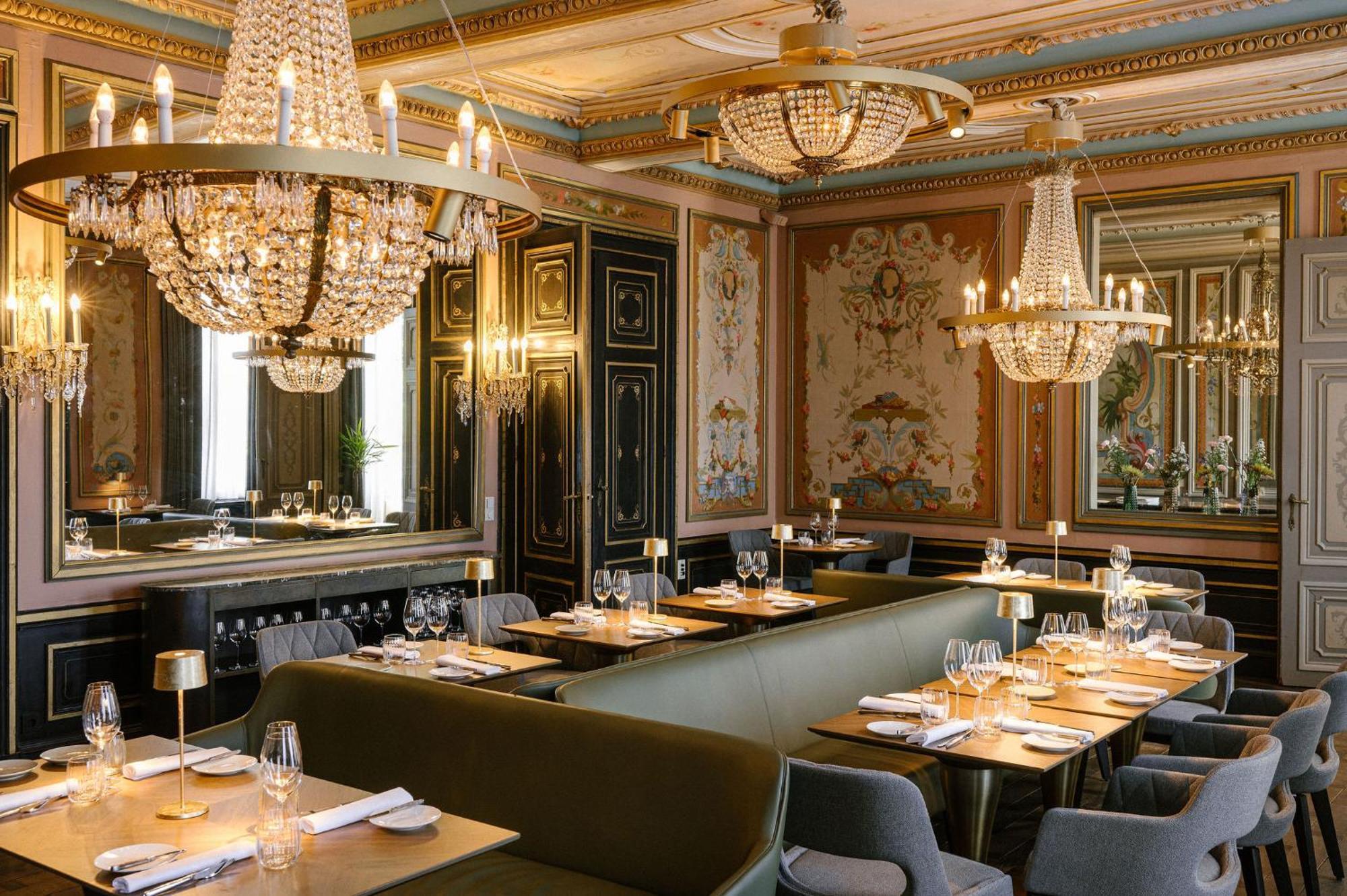 Chateau St Gerlach - Oostwegel Collection, Member Of Relais And Chateaux Valkenburg aan de Geul Exterior photo The interior of the restaurant